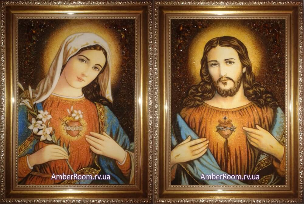 Сердце Иисуса и Марии 2