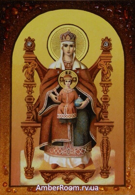 Богородиця на Святому престолі
