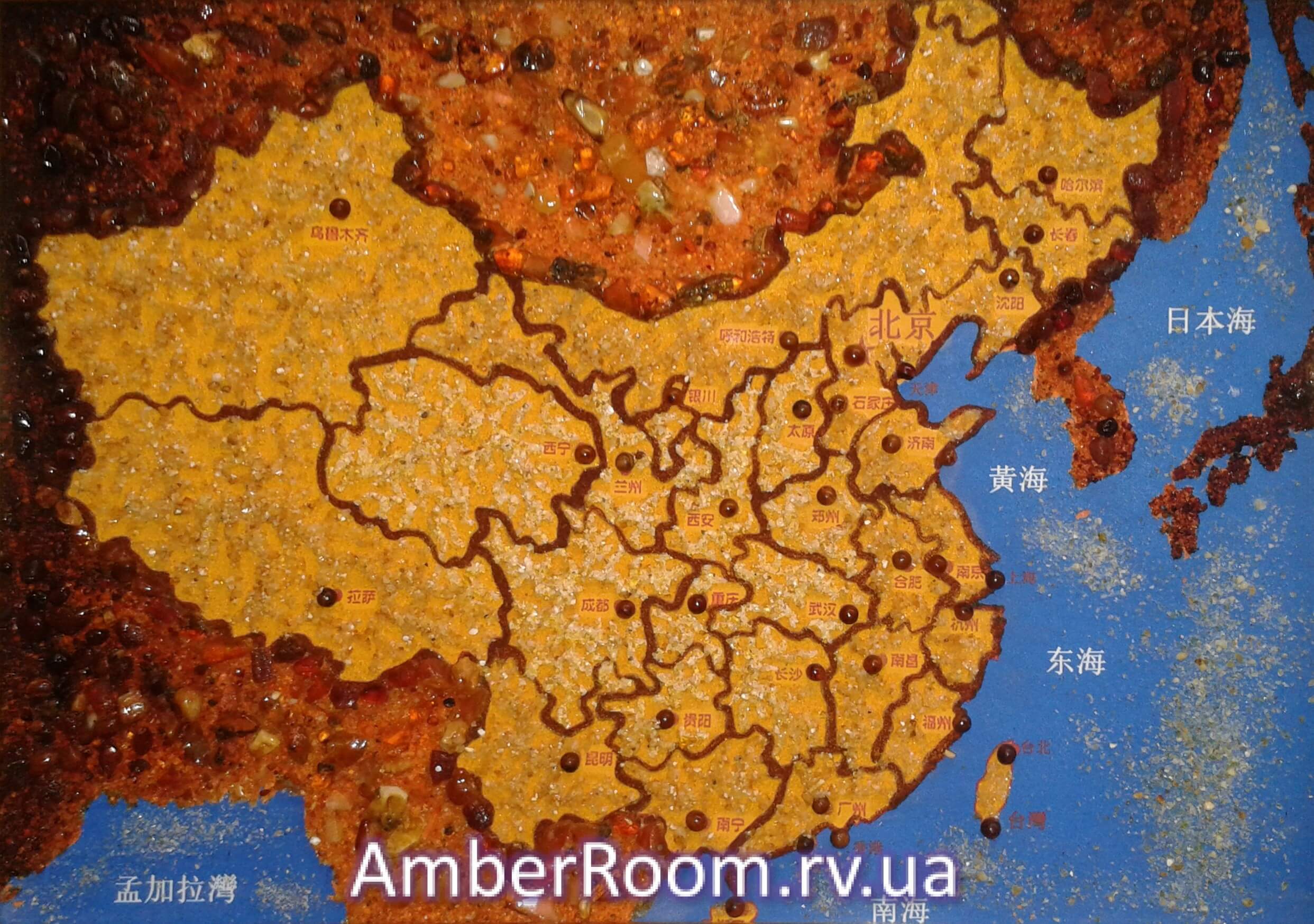 Карта Китая 2